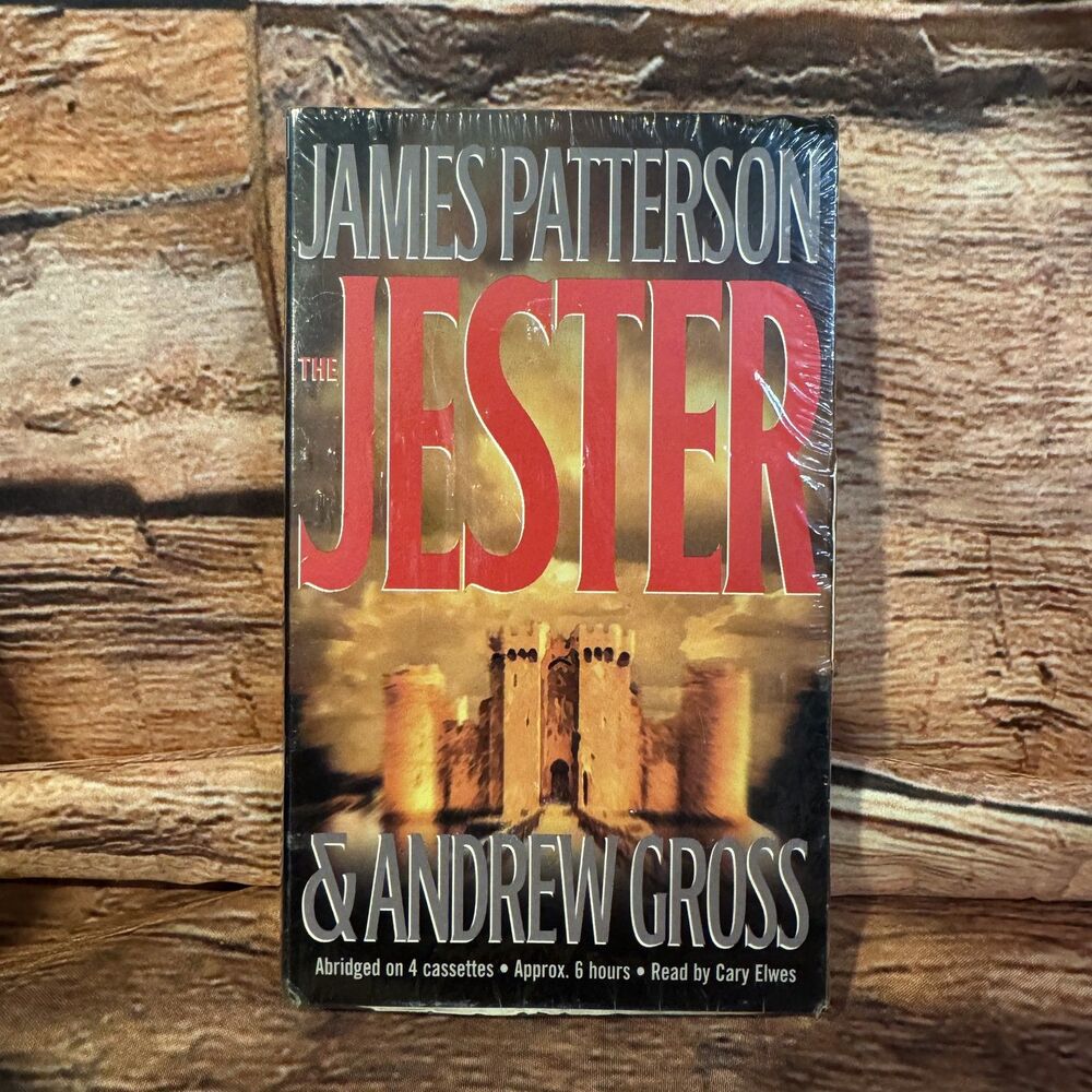 James Patterson & Andrew Gross - The Jester - Abridged Audiobook on Cassette New